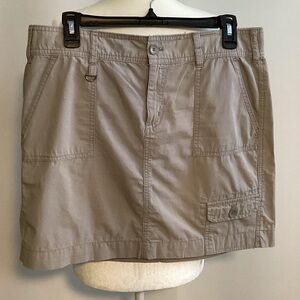 G.H. Bass & Co. Light Gray Cotton Skirt